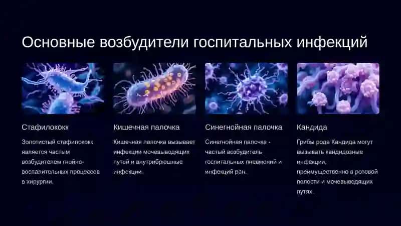 Профилактика госпитальной инфекции в хирургии 4