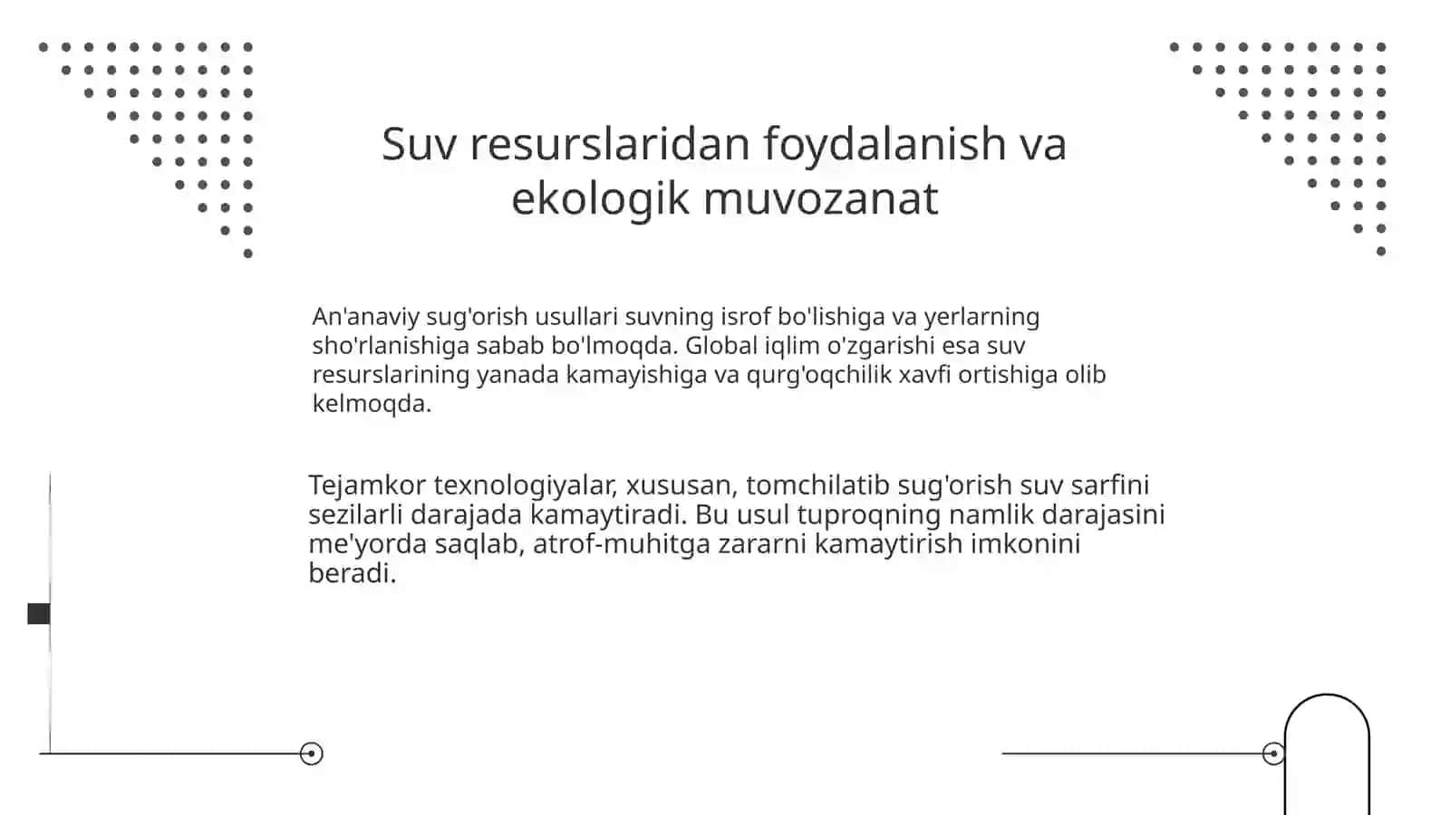 Qishloq xo'jaligining ekologik barqarorlikdagi o'rni va ahamiyati 4