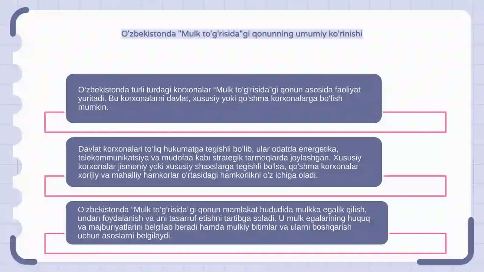 O'zbekistondagi Korxonalar Tasnifi 4