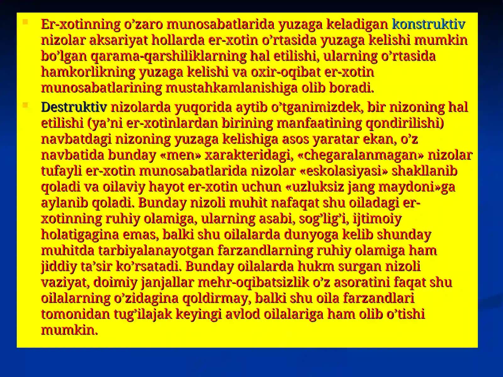 Ajralishning sabab va oqibatlari 4