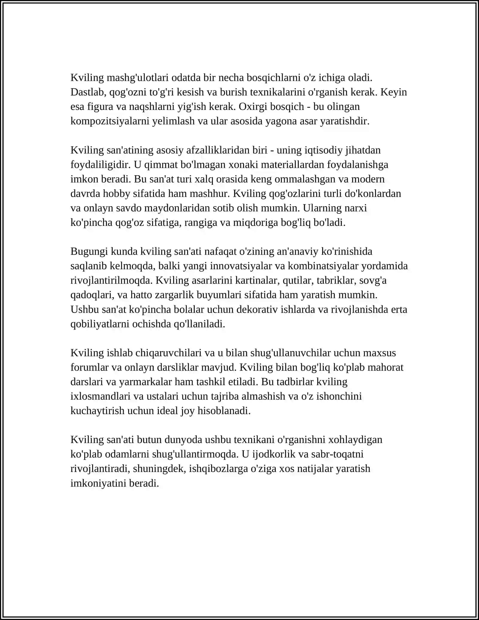 KVILINGDA BAHOR GULLARI 4