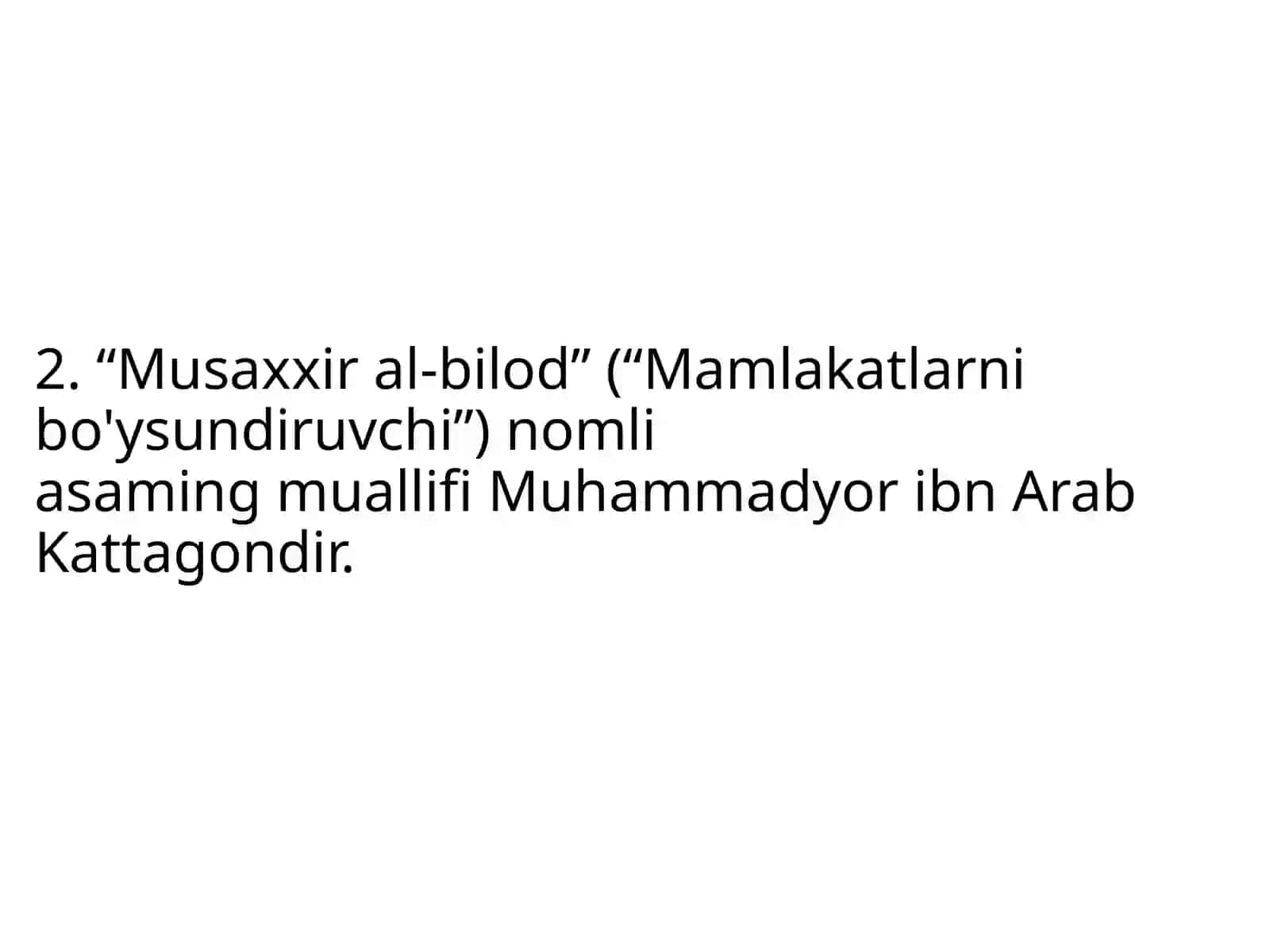 XVII-XIX asrlar manbalari 4