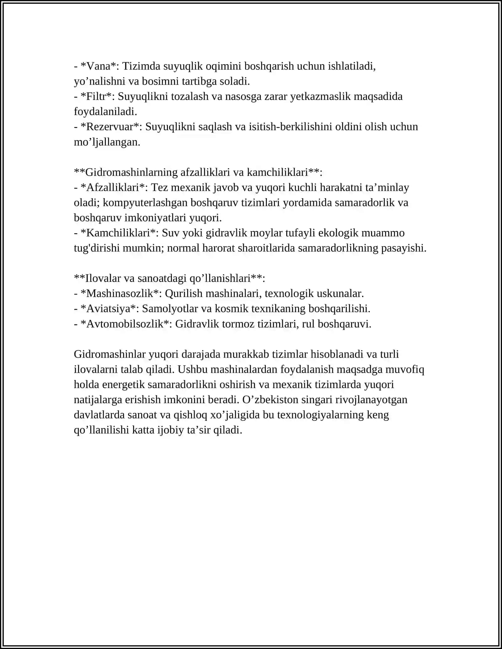 GIDROMASHINALAR VA NASOSLAR 4