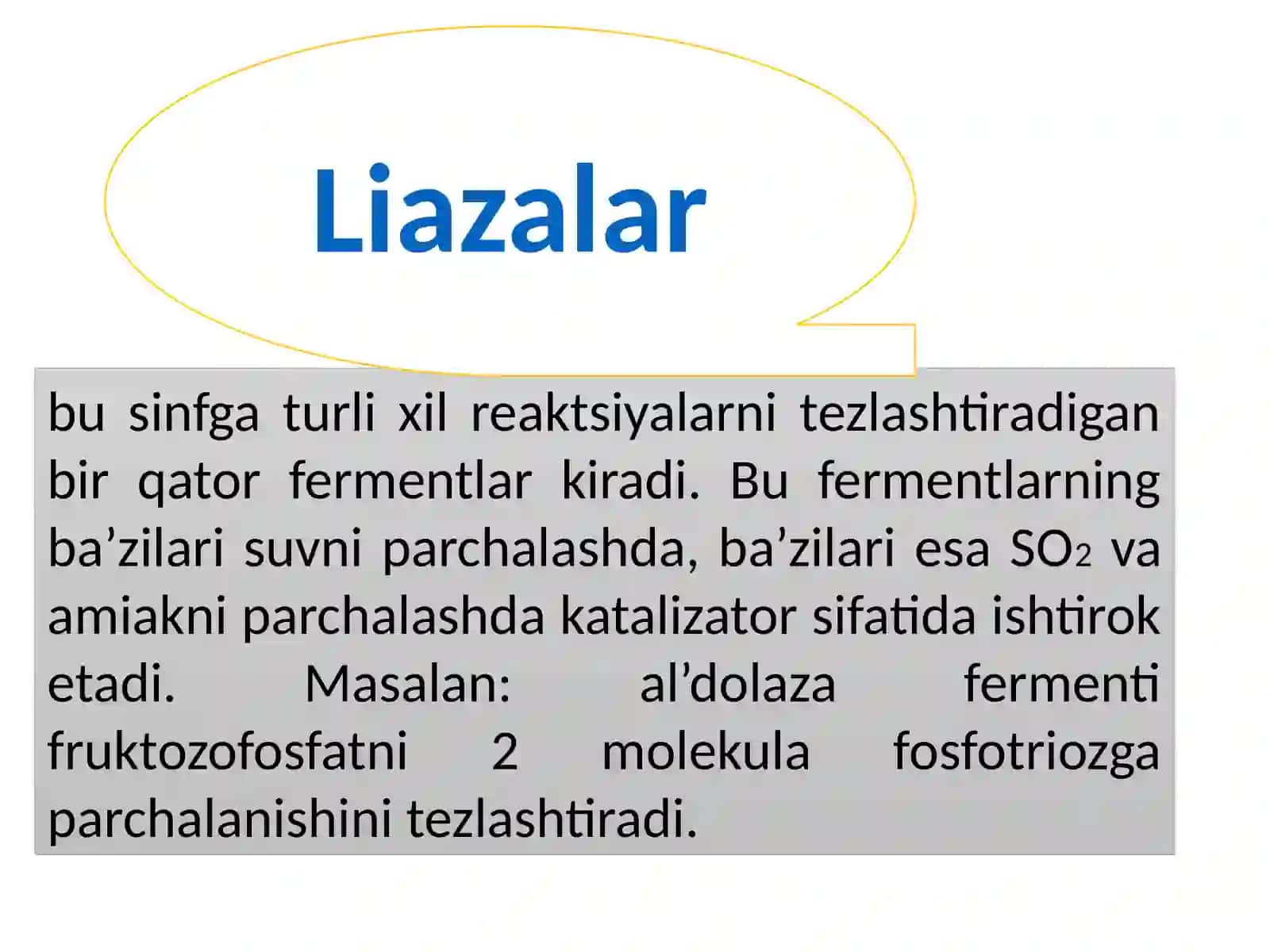 Tibbiyotda fermentlarni qoʻllanilishi 4