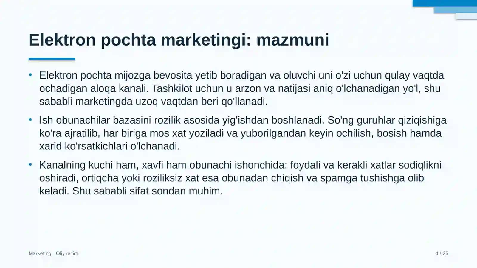 gipermarketlarda elektron pochta marketingi 6595 4