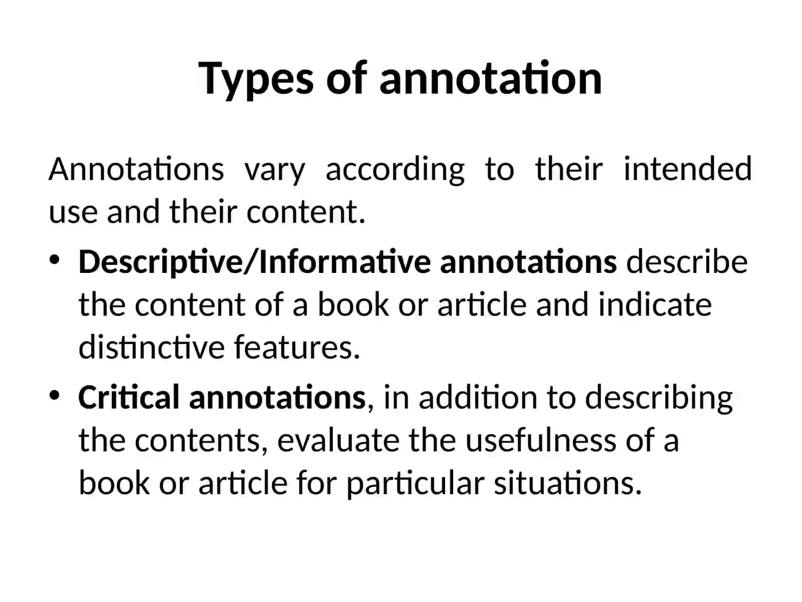 Writing Annotations 4