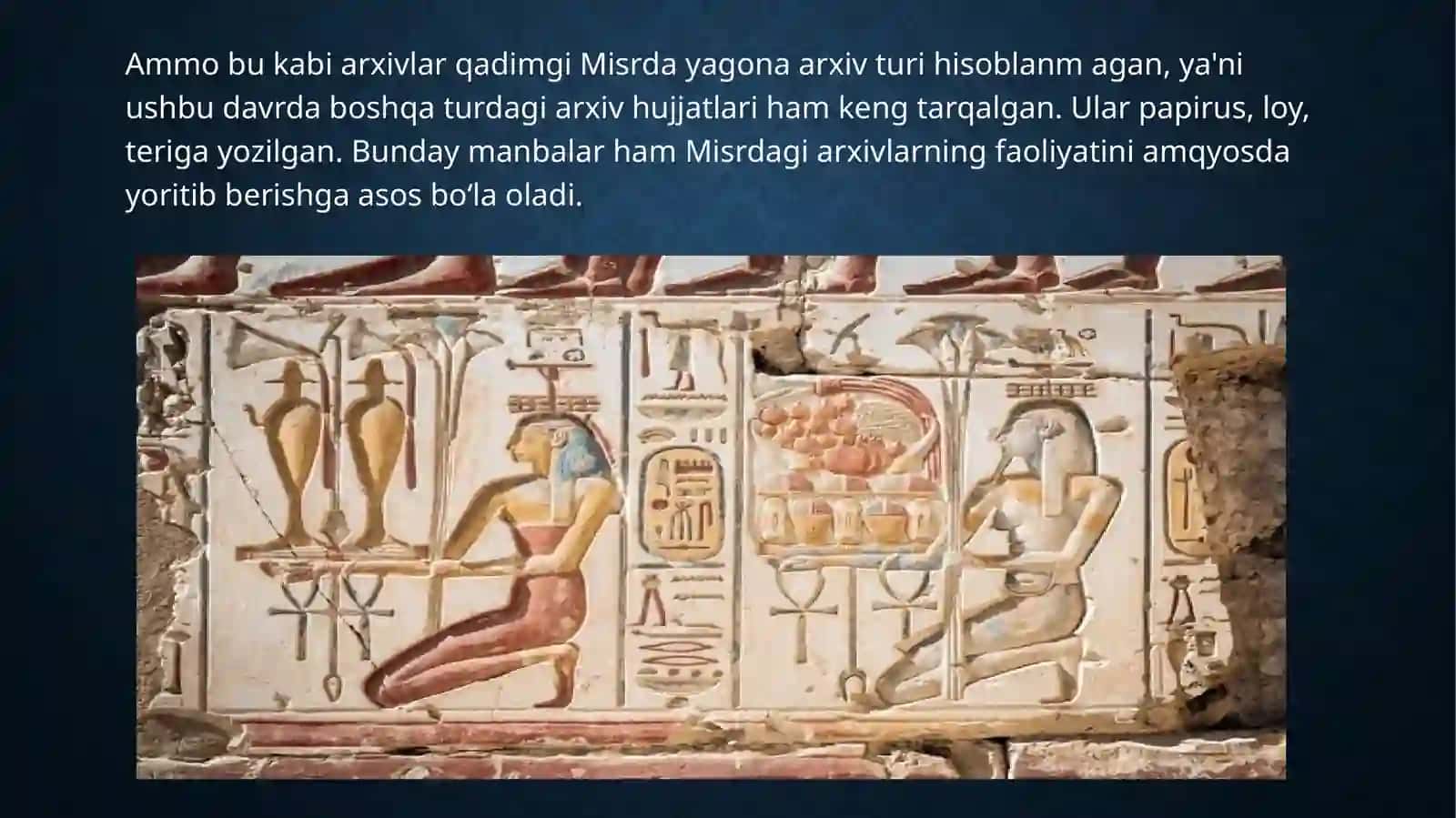 Misrda qadimgi davr arxivlari 4