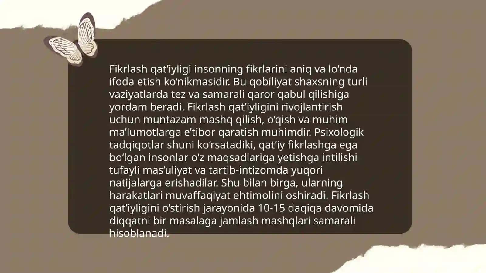 Shaxsiy intelektual qobiliyatni shakllantirish 4