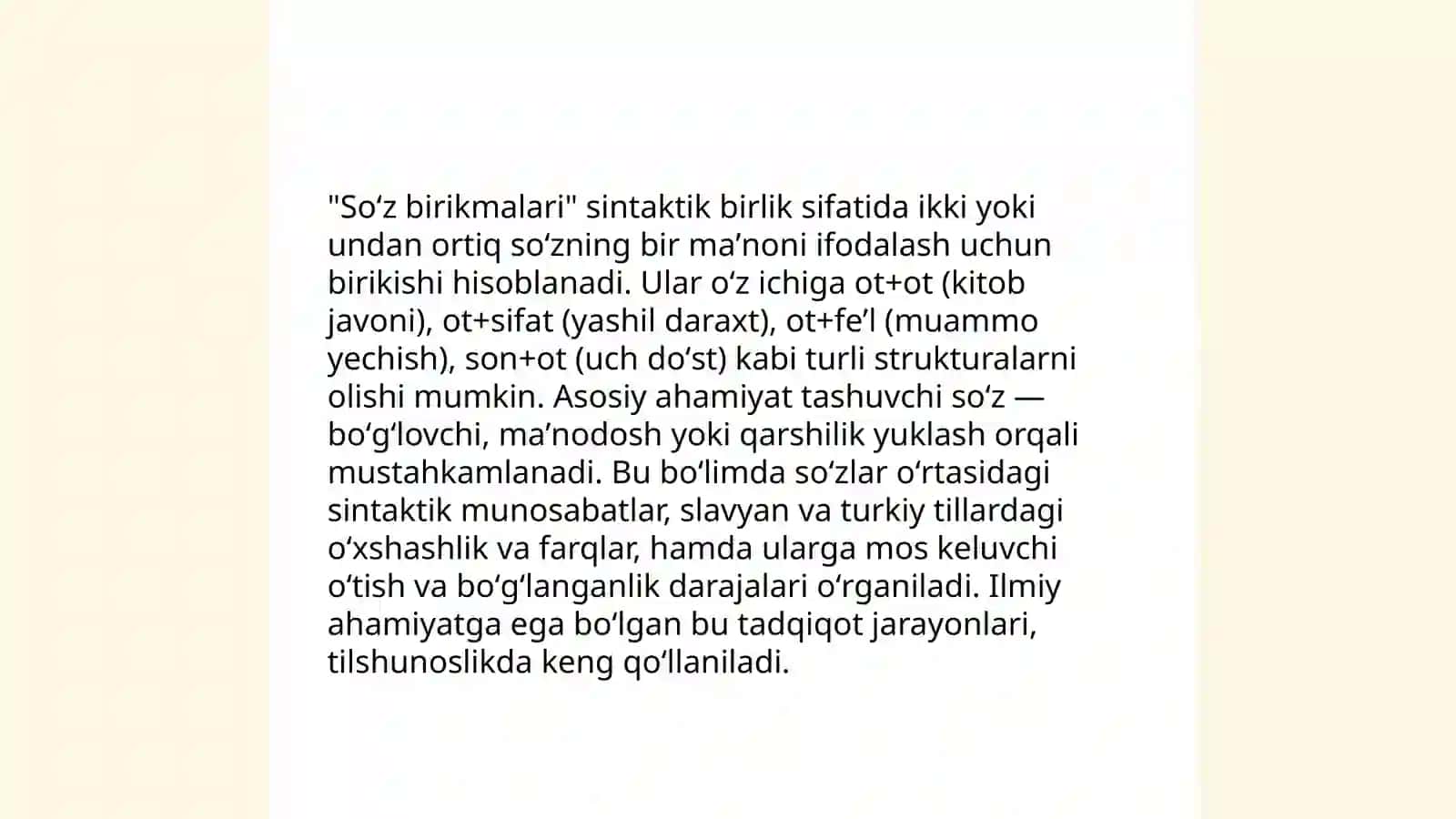 Qoʻshib va ajratib yozish qoidalari 4