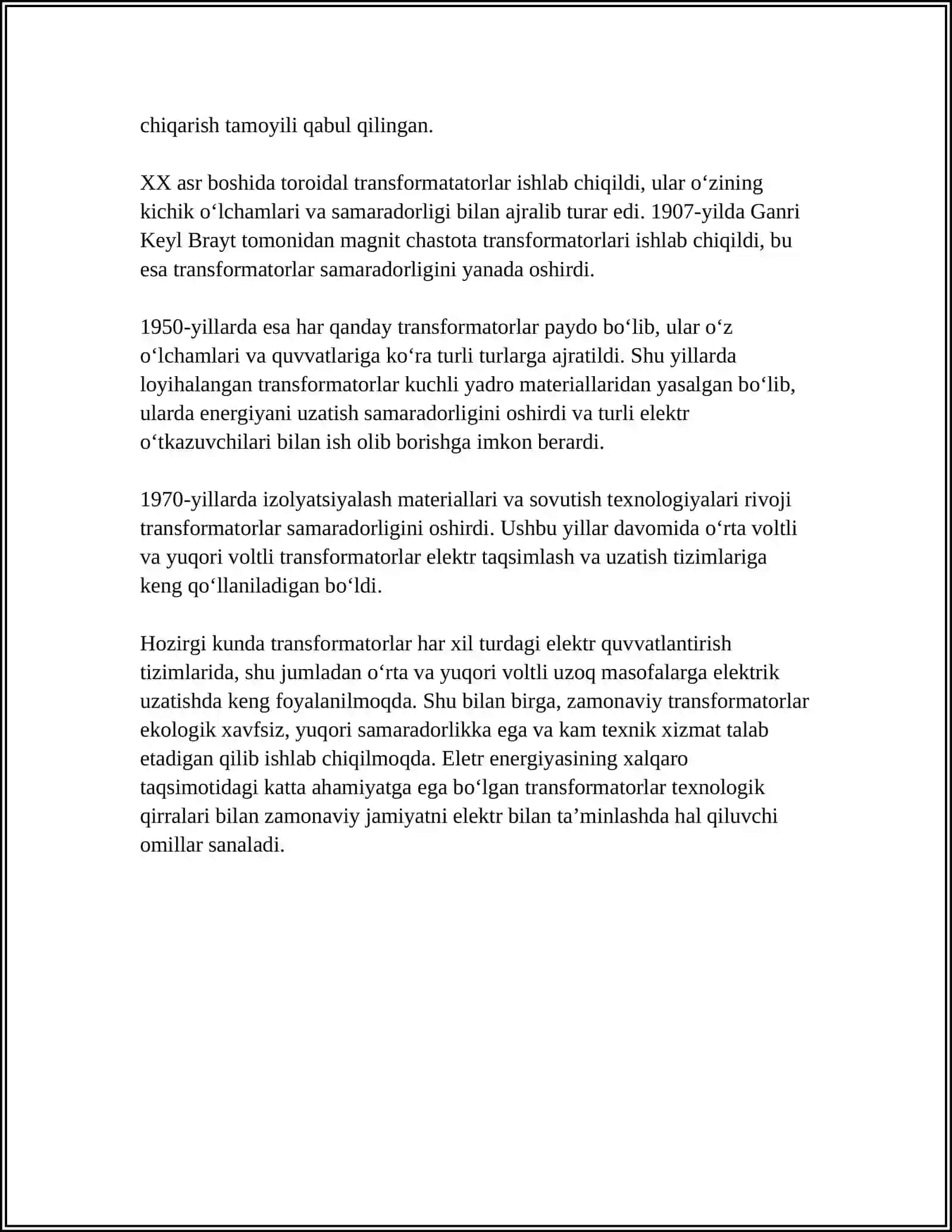 TRANSFORMATORLAR 4