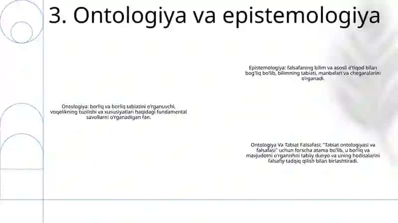 Ontologiya Va Tabiat Falsafasi 4