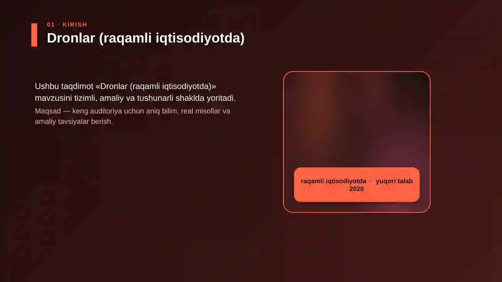 Dronlar (raqamli iqtisodiyotda) 4