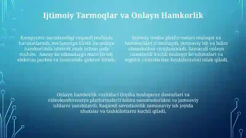 Kompyuter savodxonligi 4
