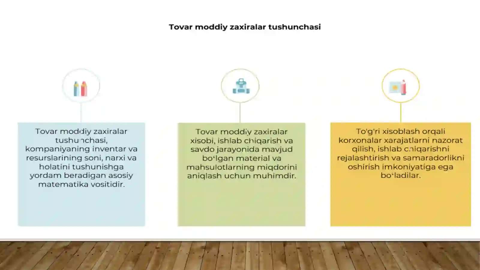 Tovar-moddiy zaxiralar 4
