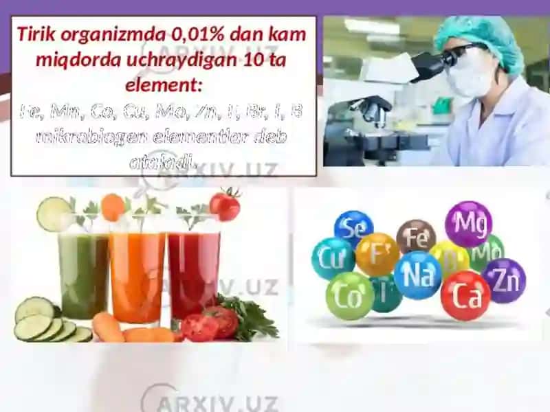 Mikrobiogen elementlar 4
