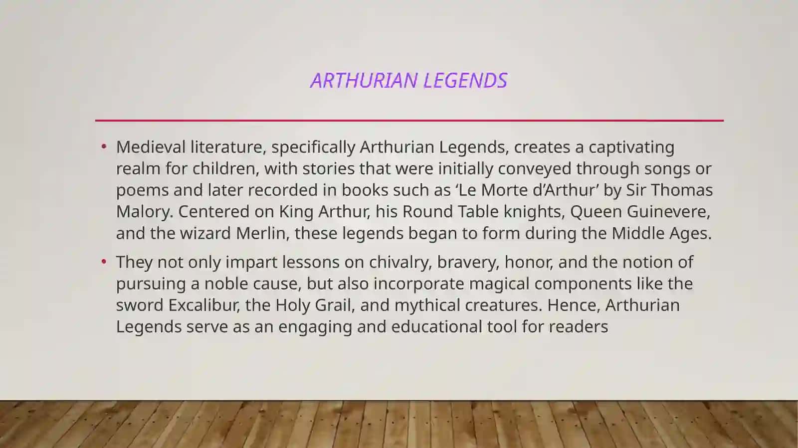 Medieval literature 4