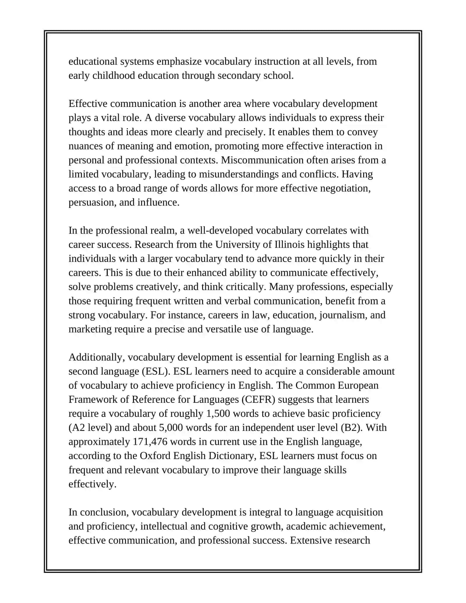CREATING A LANGUAGE-RICH ENVIRONMENT 4