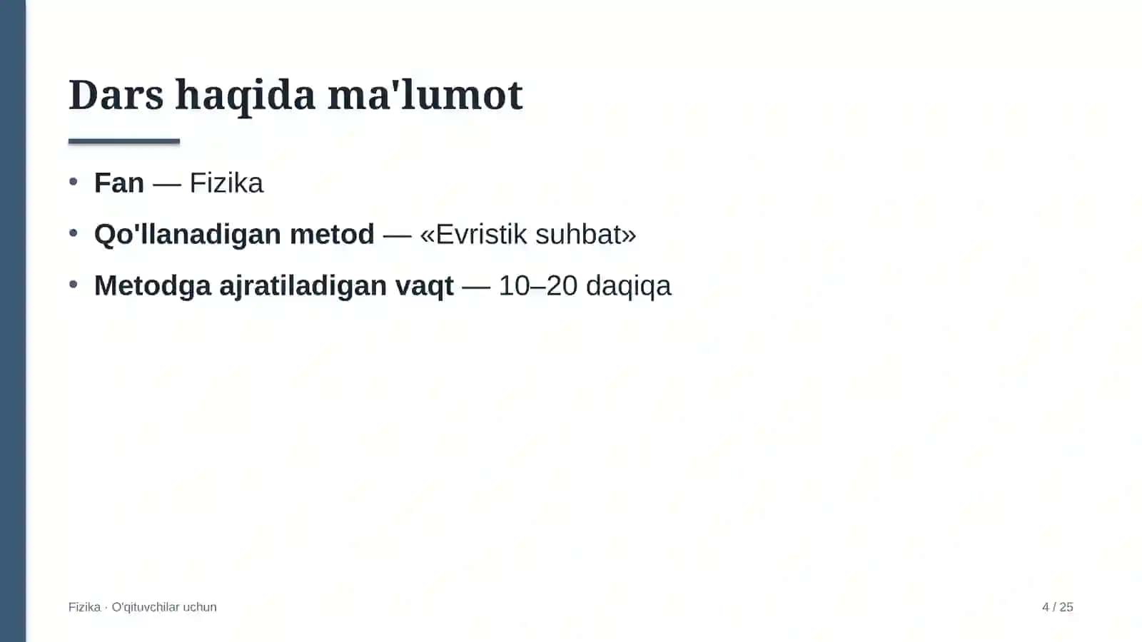 fizika darslarida evristik suhbat metodidan foydalanish 4936 4