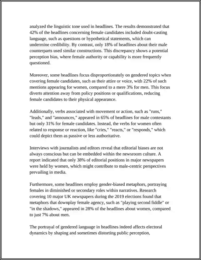 Case Study in Language and Gender 4