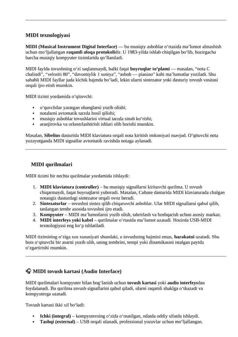 Kompyuterning umumiy tuzilishi, bosh prinsipi va uning ishini tashkil etish. Multimedia vositalari 4