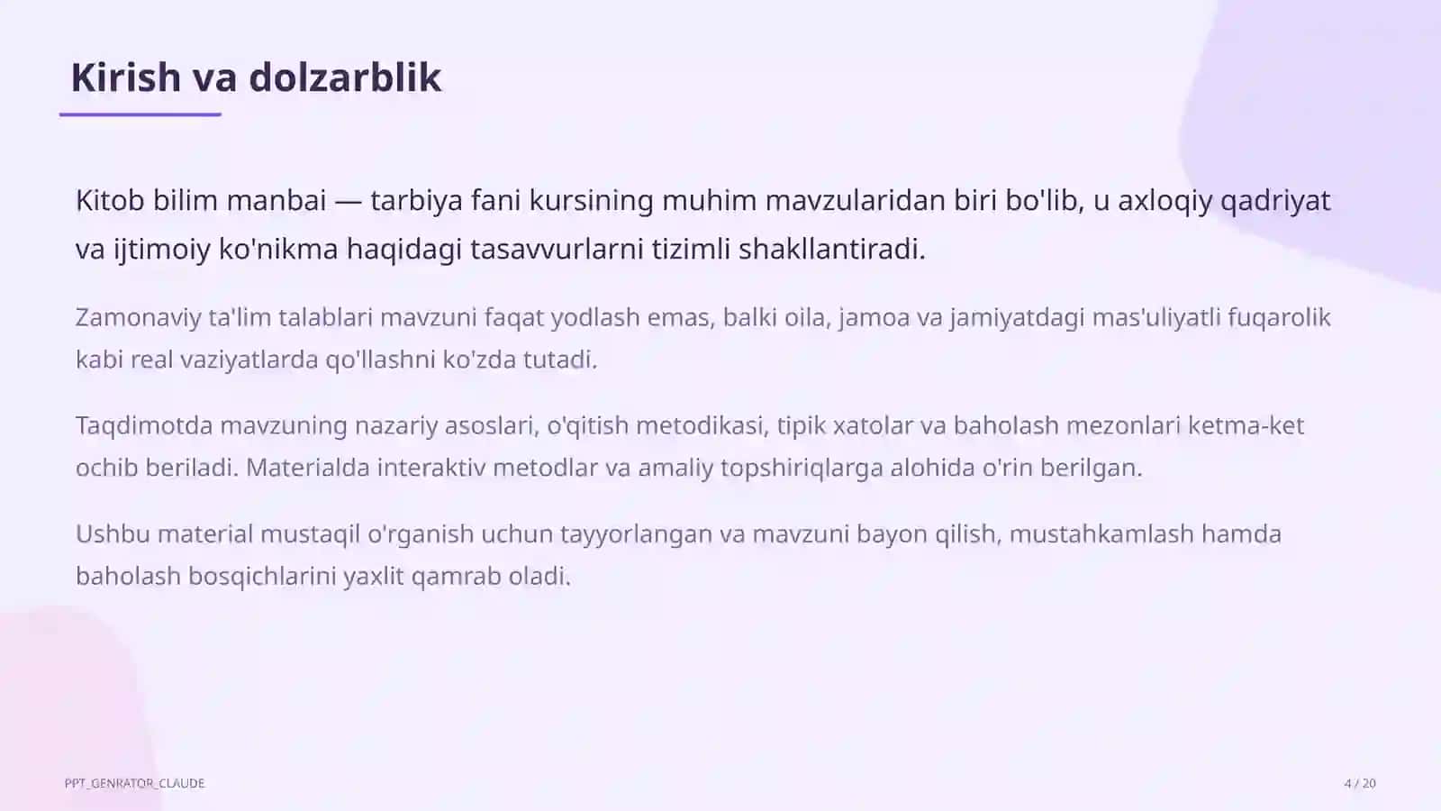 Kitob bilim manbai (4-sinf) 4