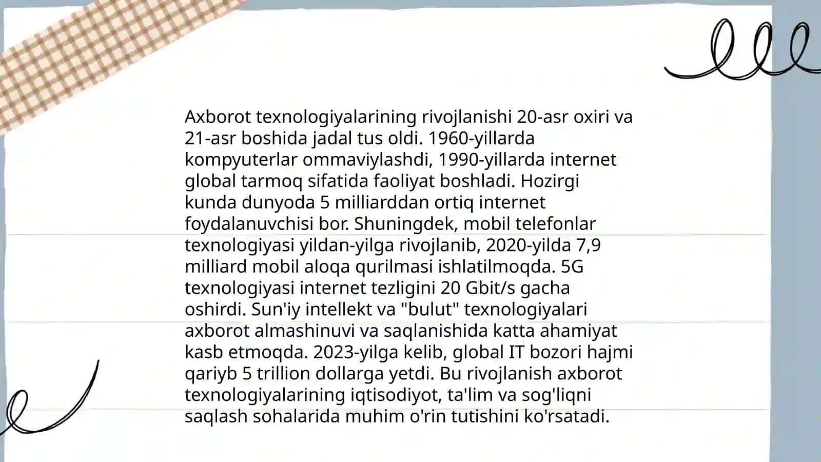 Axborot madaniyati 4