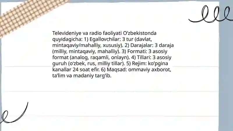 Oʻzbekistonda matbuotning rivojlanishi va tarixiy yoʻli 4