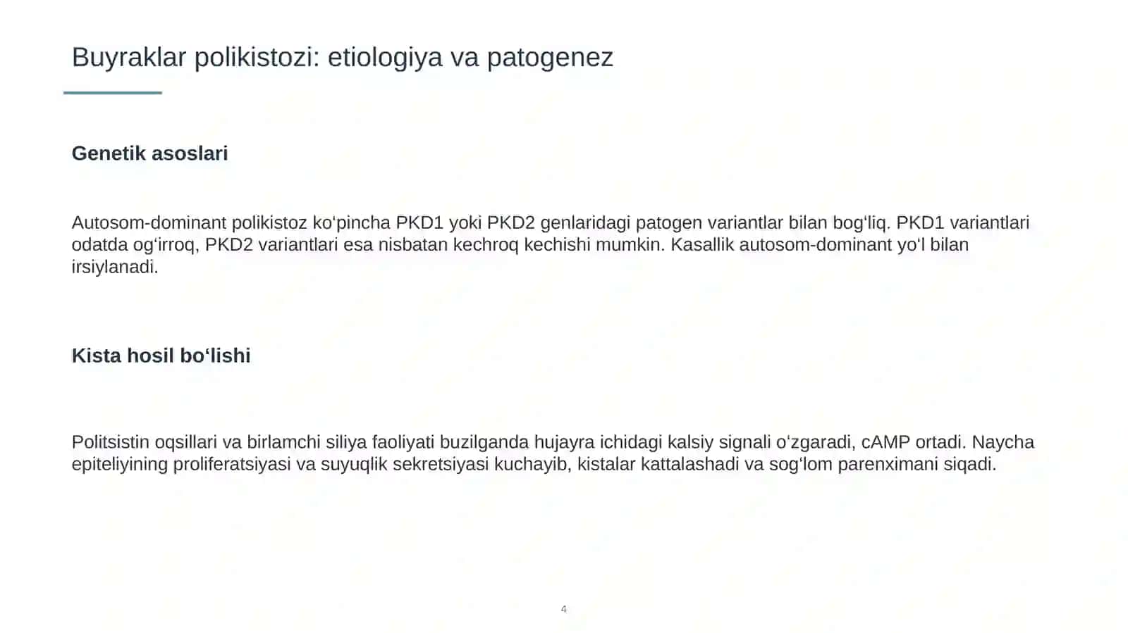 Nasliy nefropatiyalar 4