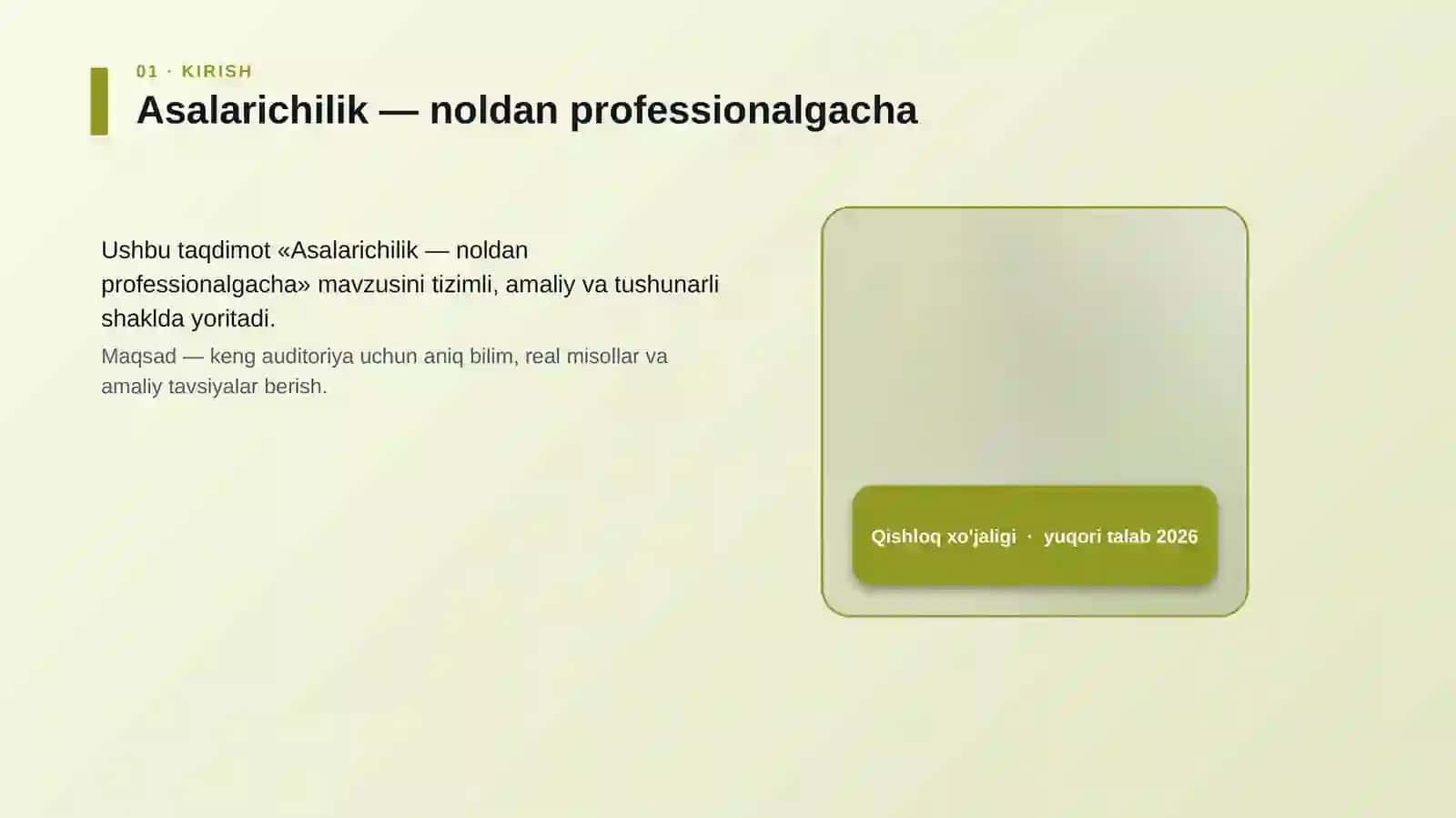 Asalarichilik — noldan professionalgacha 4