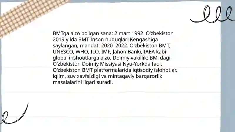 O‘zbekiston va jahon hamjamiyati 4