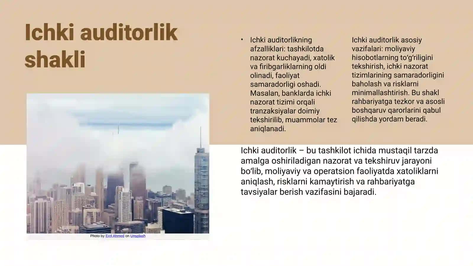 Auditorlik tekshiruvining shakllari 4