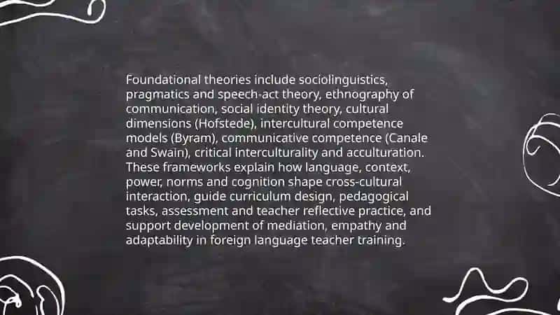 The emergence of the science of intercultural communication and its role in the training of foreign language teachers. 4
