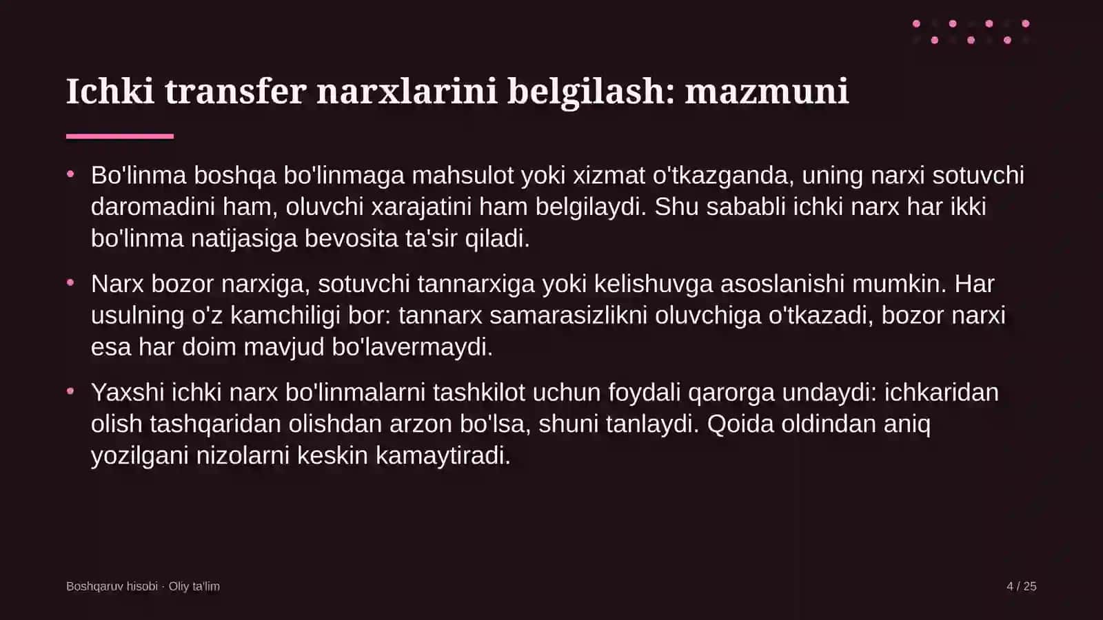 ekoturizmda ichki transfer narxlarini belgilash 7502 4