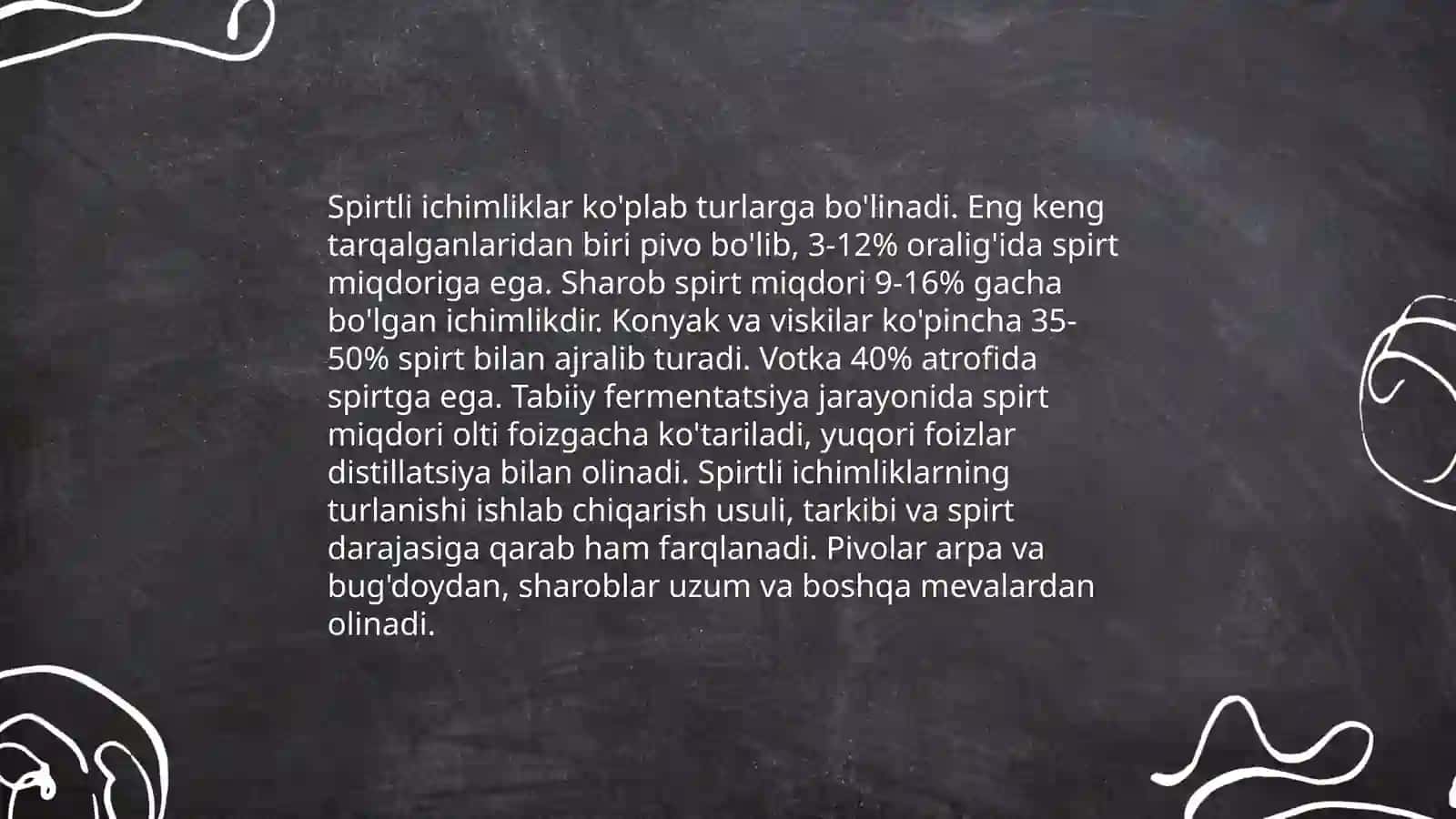 Spirtli ichimliklar 4