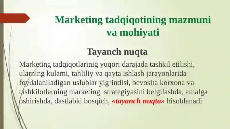 MARKETINGTADQIQOTLARI 4