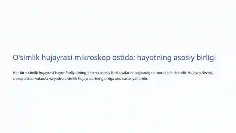 Botanika fanining predmeti 4