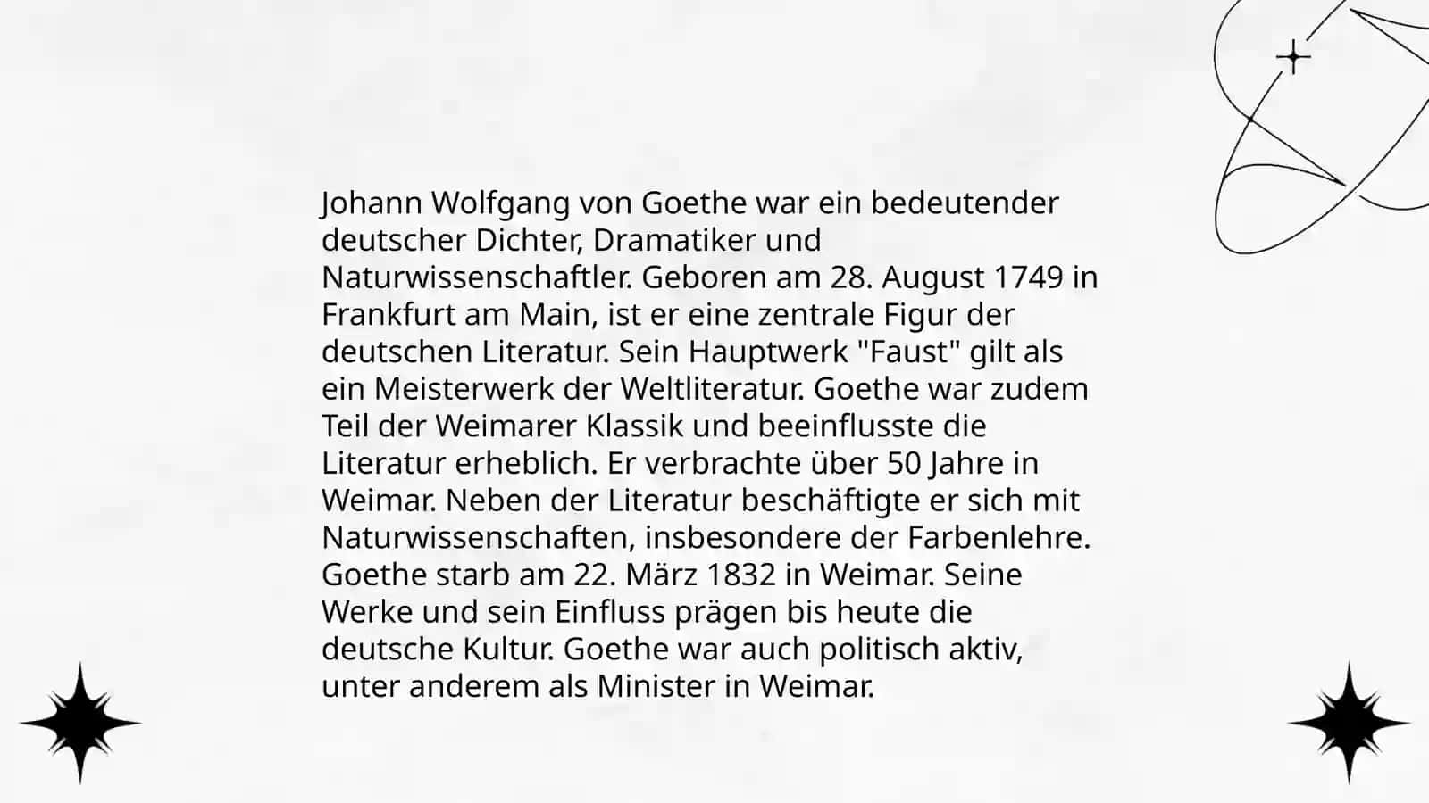 Weimarer Klassik 4