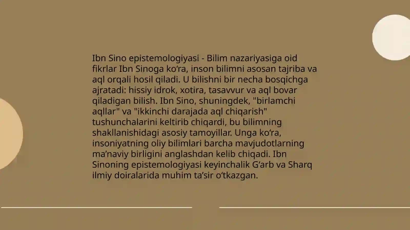 Ibn Sinoning falsafiy qarashlari 4
