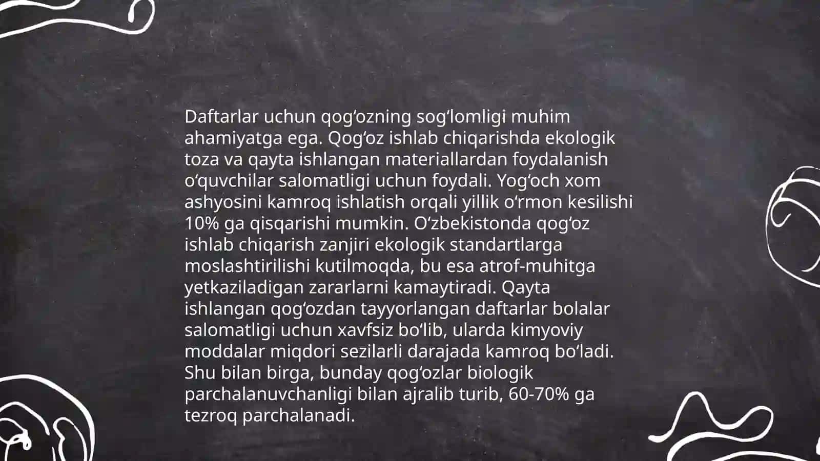 Yozuv qurollarining gigiyenik standartlari 4