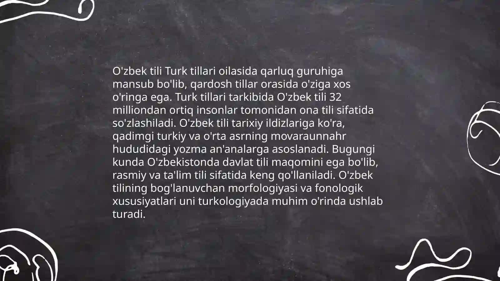 O'zbek tilining tarixiy shakllanishi 4