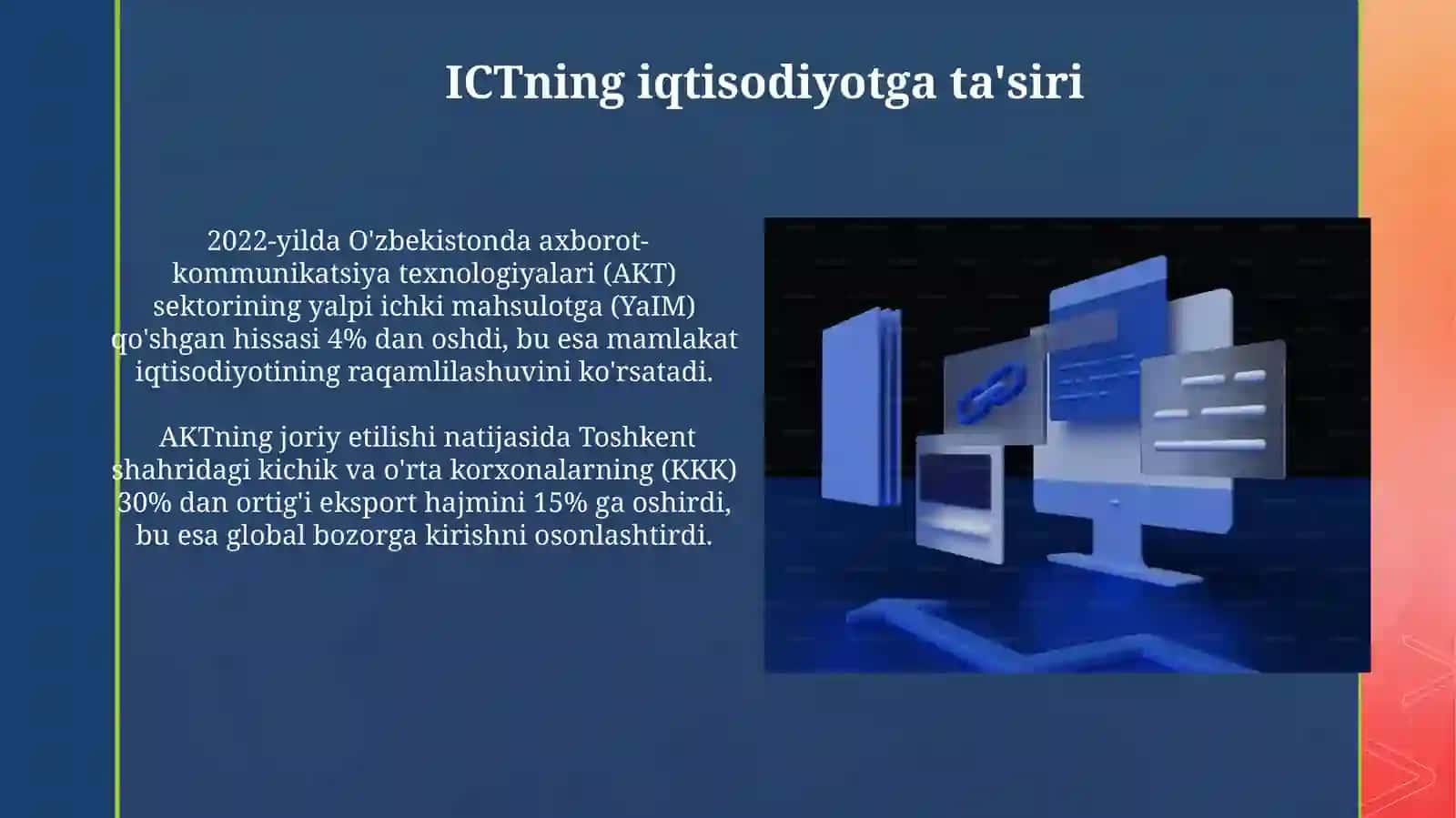Axborot kommunikatsion texnologiyalarihaqidamaʼlumot 4