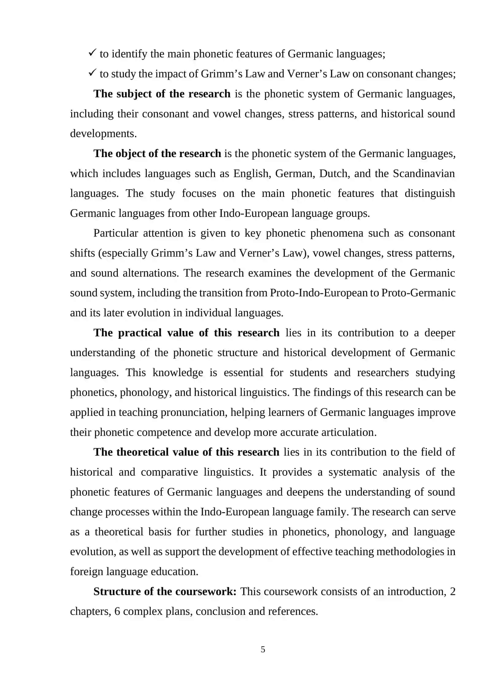 Principal Features of Germanic Languages Phonetics 4