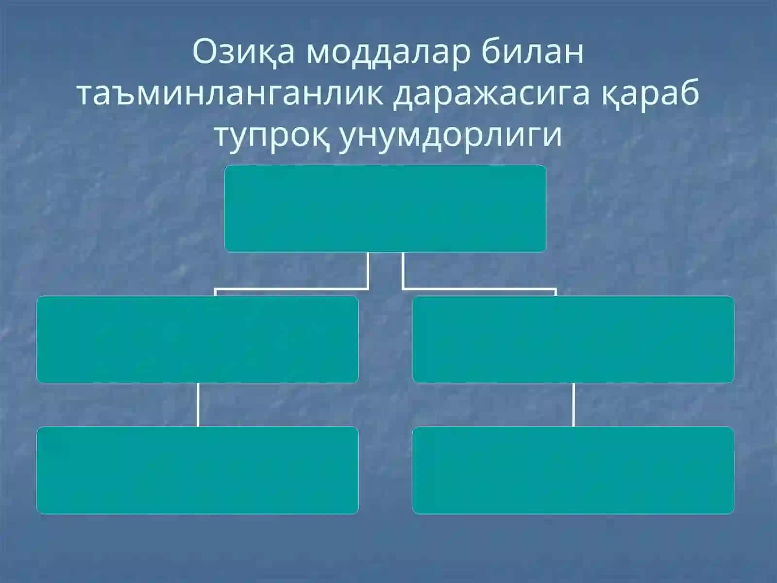 ТУПРОҚ УНУМДОРЛИГИ ВА МАДАНИЙЛИГИ 4