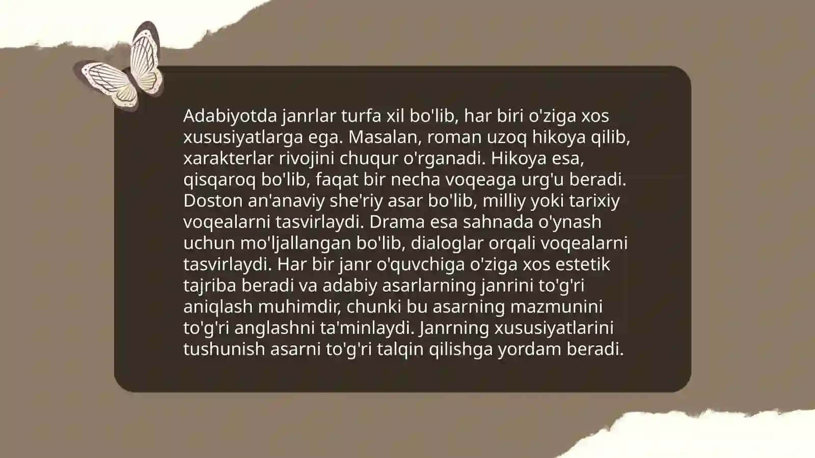 Latifa va Lof Janrlarning Xususiyati 4