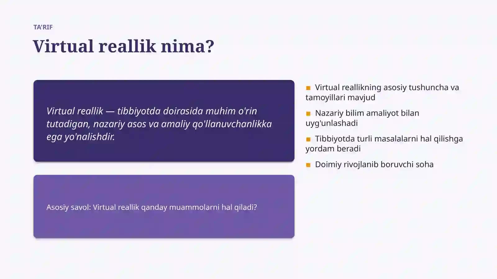Virtual reallik 4