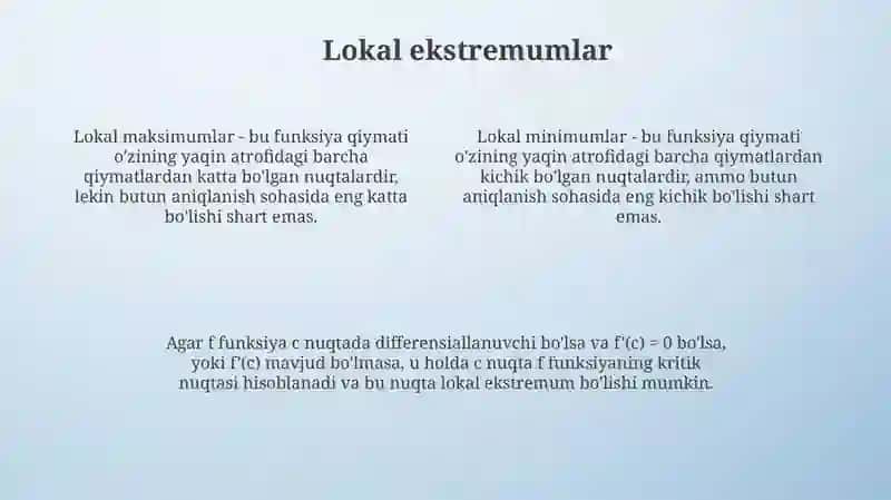 Funktsiyaningekstremumlari 4