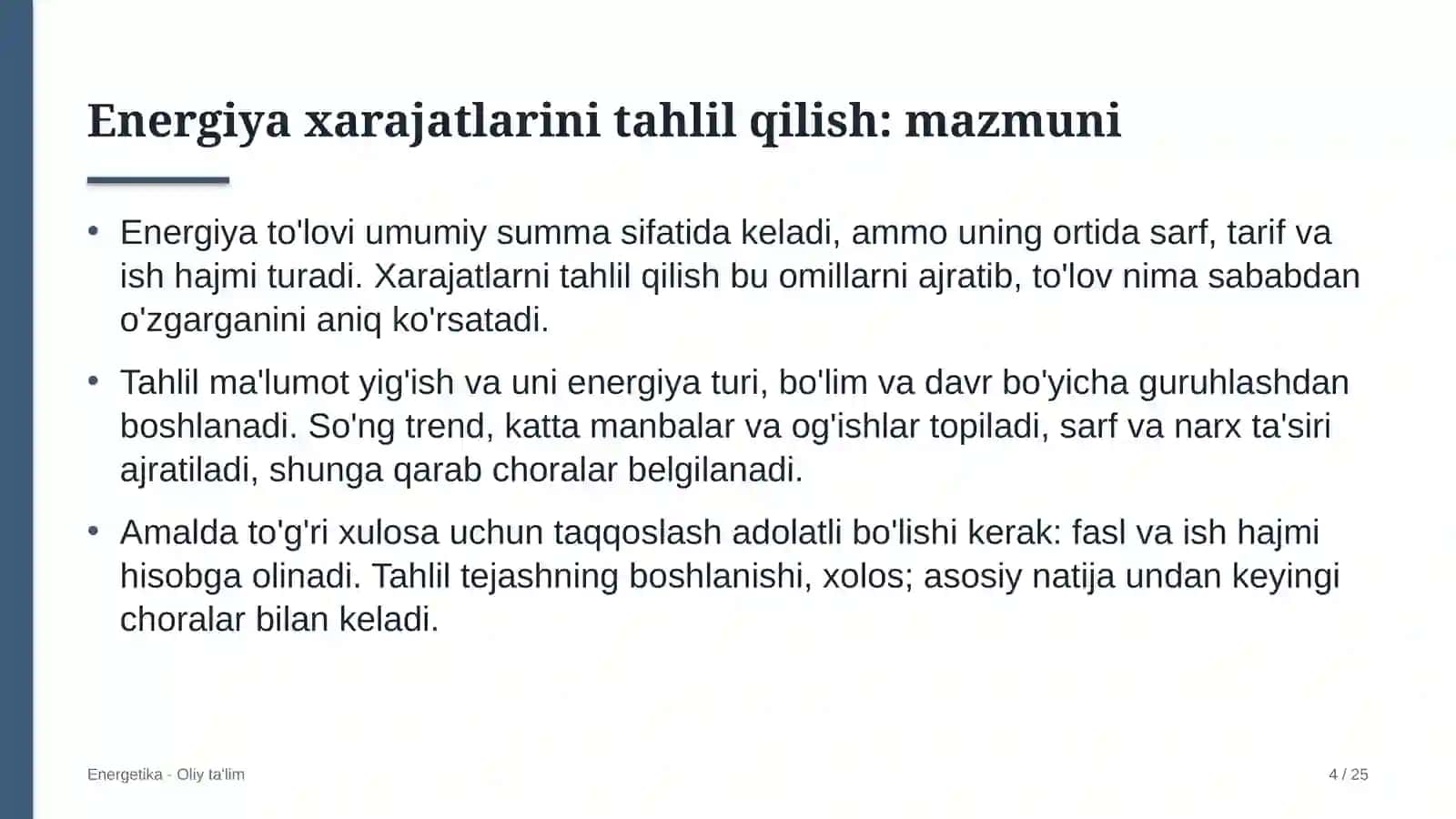 tog' turizmida energiya xarajatlarini tahlil qilish 3482 4