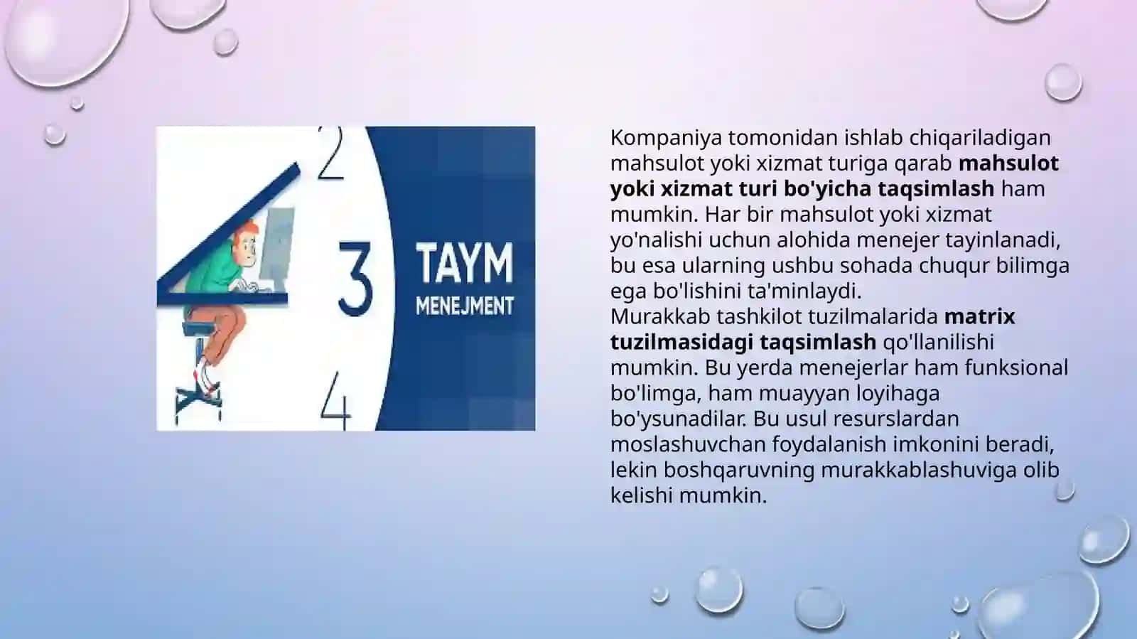 MENEJERLAR VA ULARNI MEHNATINI TAQSIMLASHDA KOOPERATSIYALASH YO'LLARI 4