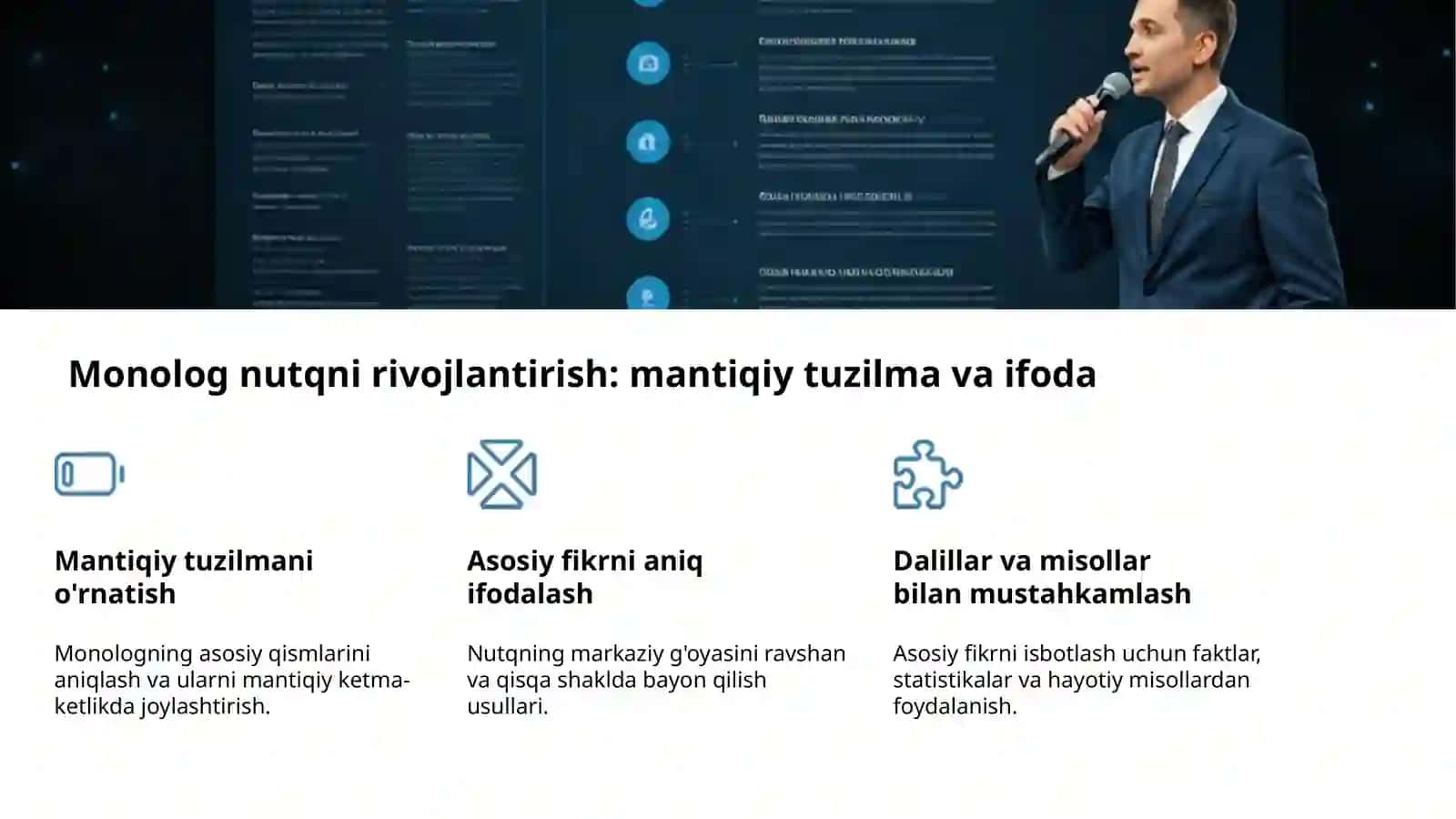 Yozma va og'zaki nutqni rivojlantirish 4