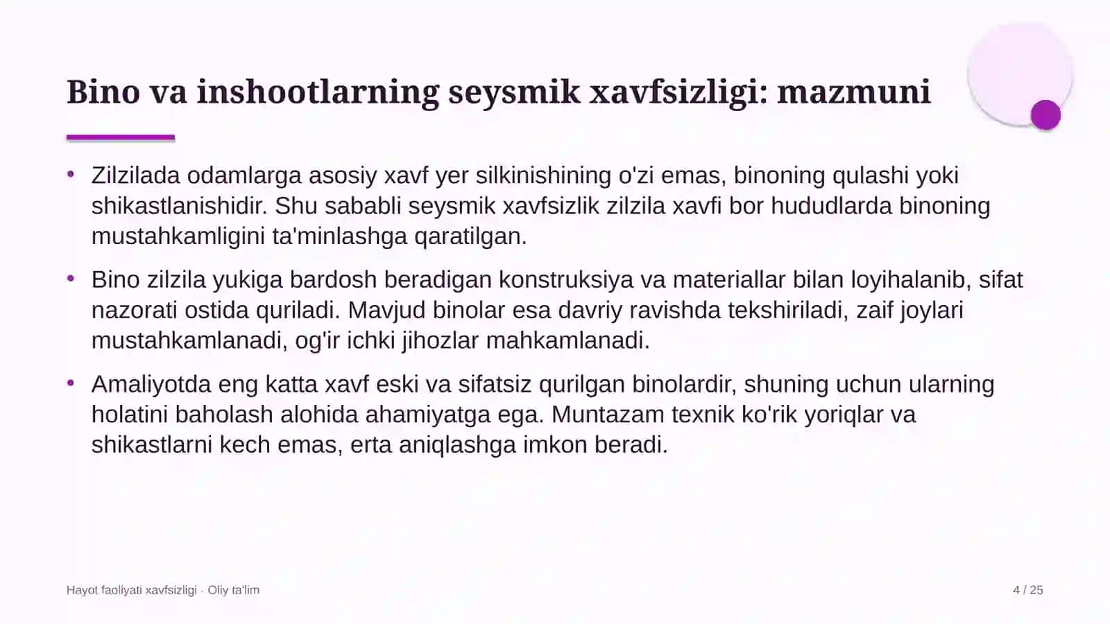 yangiliklar saytlarida bino va inshootlarning seysmik xavfsizligi 8639 4